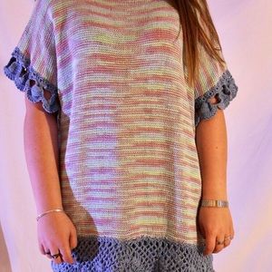Mermaid crochet top